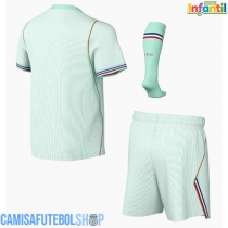 Camisa de time de futebol França Replicas 2º Equipamento Infantil Mundo 2026 Manga Curta (+ Calças curtas)